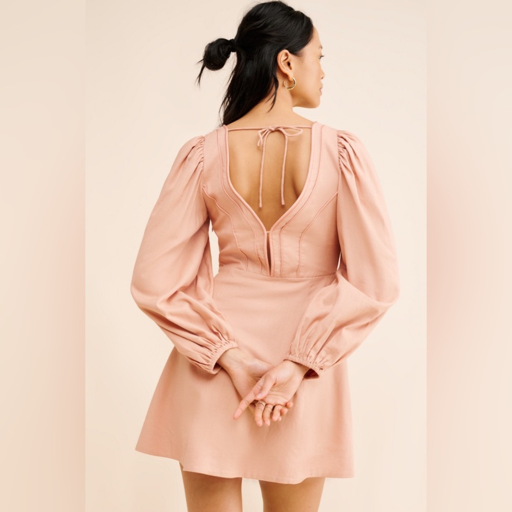 FARM Rio Pink Mini Dress - Picture 2 of 4